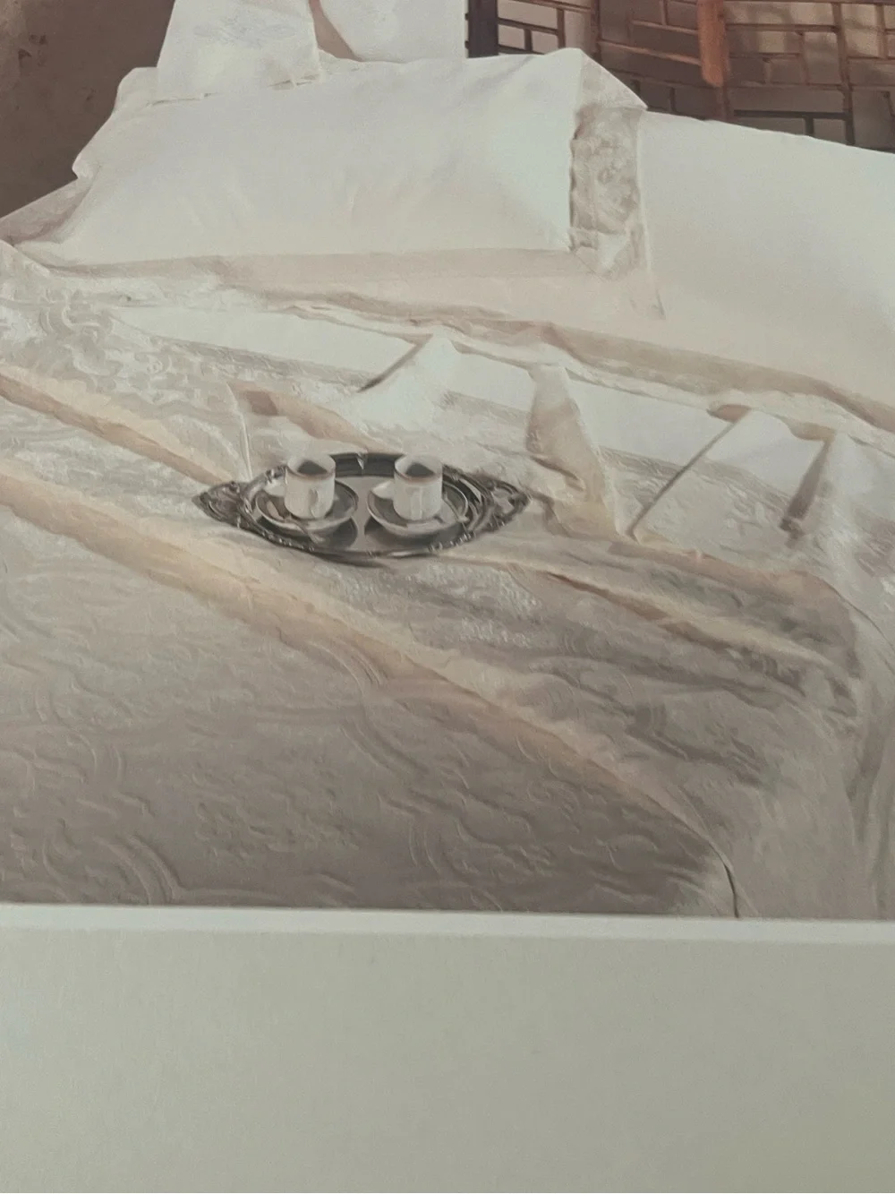 Vintage handmade Italian Bedding sheets Set Embroidered 100% Pure Cotton NEW